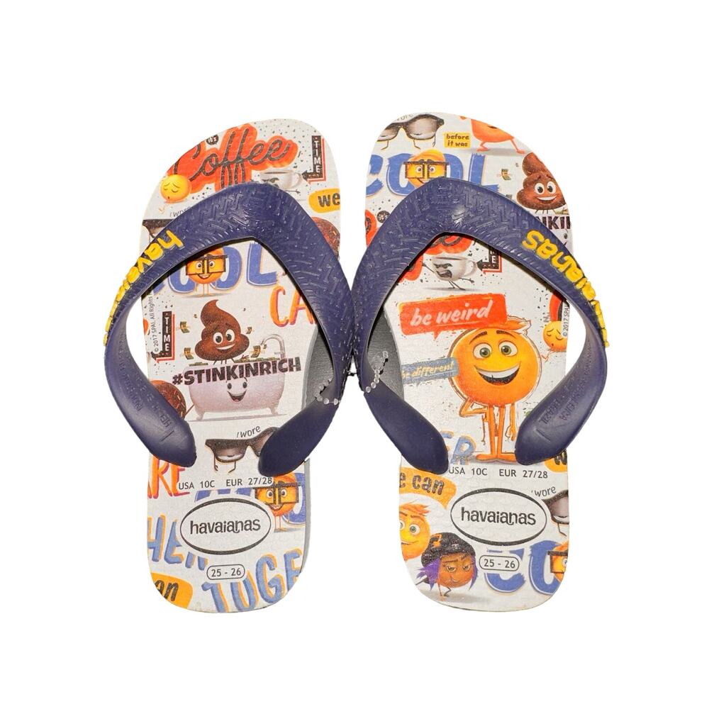 Havaianas Kids Emoji Flipflops